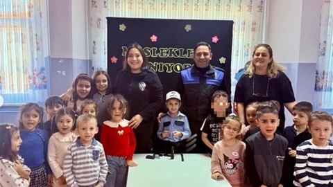 Bilecik'te miniklere polislik eğitimi verildi