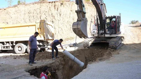 Düzce'de Su Hatları Yenilendi