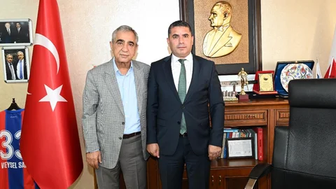 SGK İl Müdürü Koç'tan Başkan Sarı'ya Ziyaret