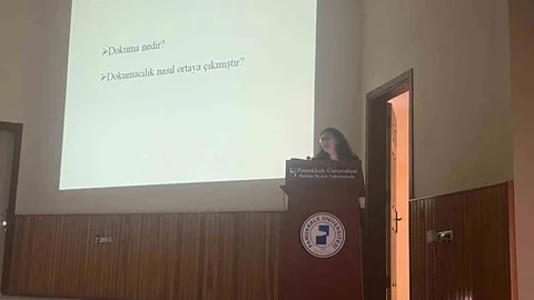 Denizli'de dokuma kültürü konferansı düzenlendi