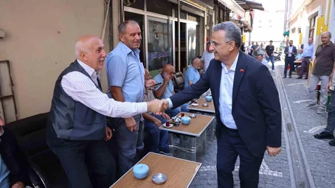Samsun'da Başkan Kurnaz, hemşehrilerin en büyük destekleri olduğunu ifade etti.