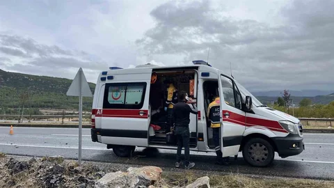 Muğla'da yağış kazaya neden oldu