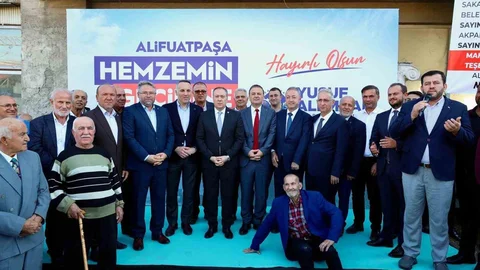 Sakarya'da Alifuatpaşa'da 11 yıl aradan sonra hemzemin geçit açıldı