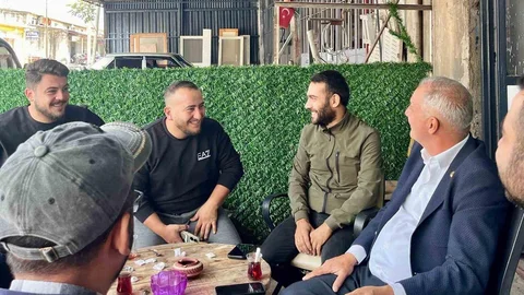 Aydın'da sanayi esnafıyla buluştu