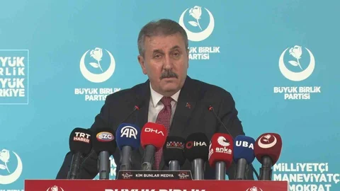 Ankara'da BBP Genel Başkanı Destici, ABD’nin Gazze Planı’nı ele aldı