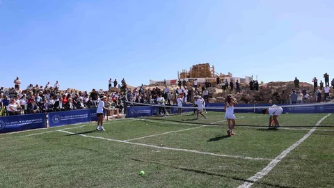 Diyarbakır'da Zerzevan Cup Tenis Turnuvası'nın lansmanı gerçekleştirildi