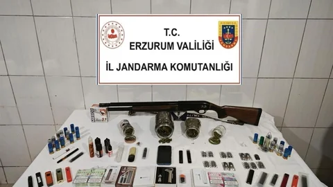 Erzurum'da uyuşturucu operasyonu