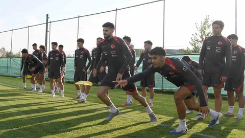 Ümit Milli Takım, Litvanya maçı hazırlıklarını Sakarya'da sürdürüyor