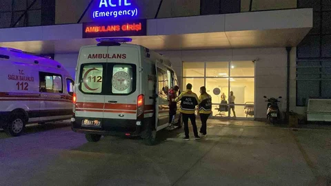 Burdur'da jandarma aracı ile otomobil çarpıştı