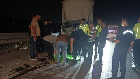 Gaziantep'te trafik kazasında 1 kişi hayatını kaybederken, 1 kişi ağır yaralandı.