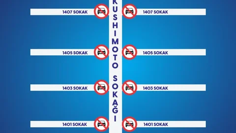 Mersin Dikkat! Kushimoto Sokağı 2 Gün Boyunca Araç Trafiğine Kapatılıyor