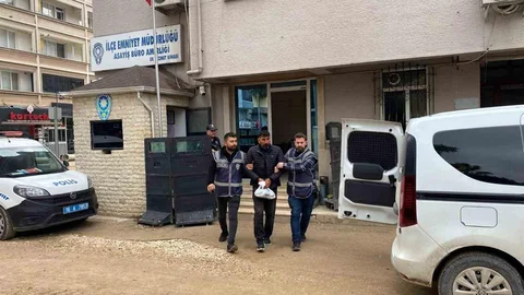 Mustafakemalpaşa'da 21 yıl hapis cezası ile aranan şahıs yakalandı