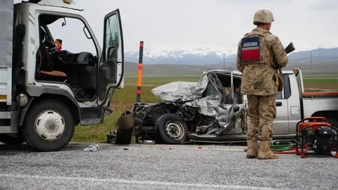 Erzurum'da jandarma bölgesinde 9 ayda 8 kişi hayatını kaybetti.