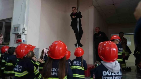 Düzce'de İtfaiye Ziyareti