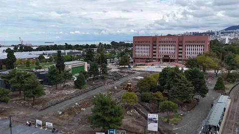 Samsun'da Valilik Meydanı'na Estetik Dönüşüm Geliyor