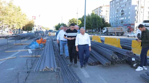 Kayseri'de Katlı Kavşak Projesi İncelemesi