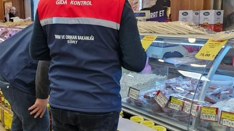 Siirt'te gıda denetimlerinde 24 işletmeye toplam 3,5 milyon lira ceza kesildi