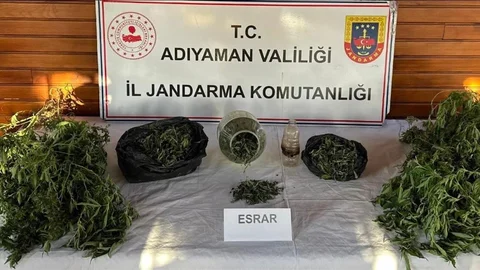 Adıyaman'da uyuşturucu operasyonu düzenlendi