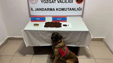 Yozgat’ta uyuşturucu madde bulundu