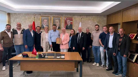 Kütahya Gediz'de uluslararası spor iş birliği