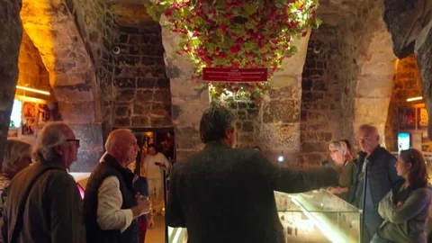 Kayseri'de Yunan Ziyaretçiler Koramaz Vadisi Müzesi'nde