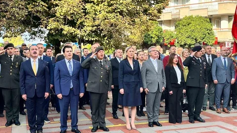 Aydın'da Atatürk'ün Nazilli'ye gelişinin 88. yılı kutlandı