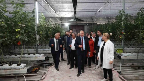 Erzurum'da Yatırım Turu