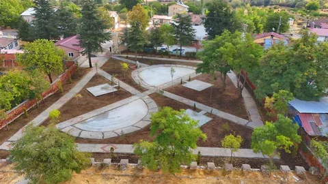 Elazığ'da yeni park alanı oluşturuldu