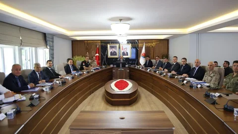 Şırnak'ta güvenlik toplantısı yapıldı