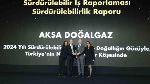İstanbul'da Aksa Doğalgaz'a önemli ödül
