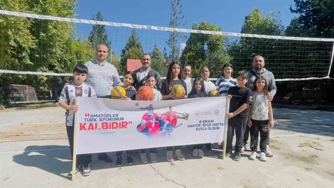 Sarıgöl'de Okullar Sporla Buluştu