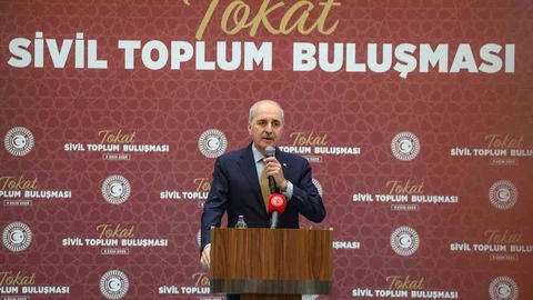 Tokat'ta TBMM Başkanı Kurtulmuş, sivil toplum temsilcileriyle bir araya geldi.