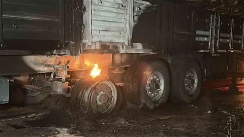 Kastamonu'da Tır Yangını