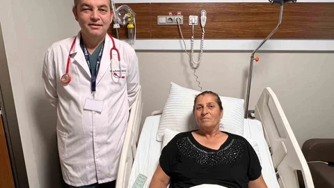 Kahramanmaraş'ta ani karın ağrısı yaşayan kadın, kangren nedeniyle ameliyat edildi.