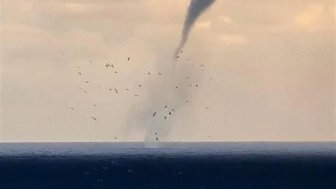 Zonguldak’ta hortum paniği