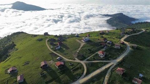 Trabzon'da Sis Denizleri