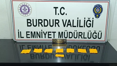 Burdur'da uyuşturucu operasyonu kapsamında 1 kişi tutuklandı