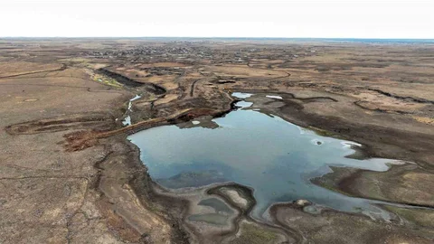 Diyarbakır'da 18 gölet hayvanların su ihtiyacını karşılamak amacıyla onarıldı.