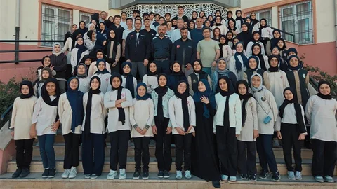 Gaziantep'te öğrenciler, Yedi Başak aracılığıyla Gazze'ye destek oldu