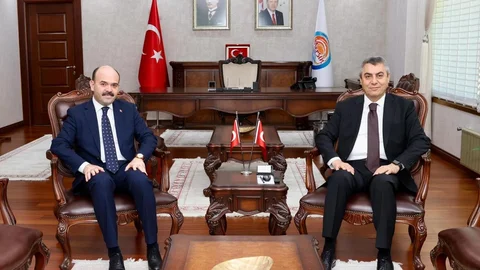 Bakan Yardımcısı Çalışkan, Vali Toros İle Görüştü