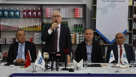 Sivas'ta Organize Sanayi Bölgesi'nin doluluk oranı yüzde 99'a ulaştı