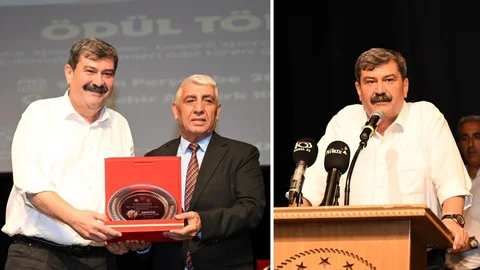 Başkan Yıldız’a, Mersin Sporuna Destek Ödülü