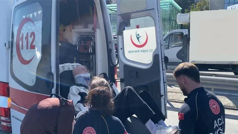 Kadıköy'de motosikletli kaza