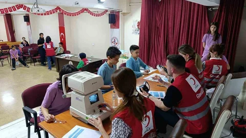 Siirt'te göz sağlığı taraması etkinliği düzenlendi