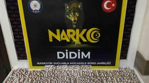 Aydın'ın Didim ilçesinde uyuşturucu operasyonu