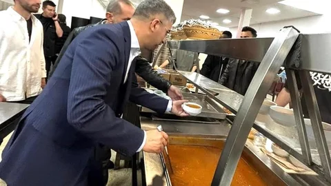 Erzurum'da öğrencilere hoş geldin ikramı