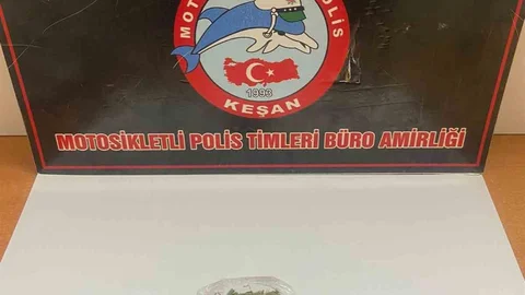 Edirne'de Uyuşturucu ile Yakalanan Şahıs Gözaltında