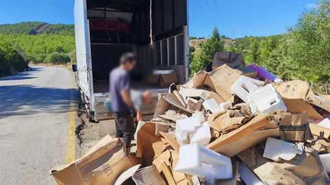 Muğla'da çevre kirleten şahıslara ceza kesildi