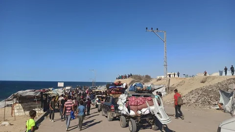 Gazze'de Filistinlilerin Dönüşü Başladı