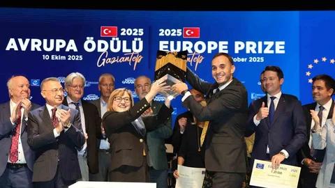 Gaziantep Avrupa Ödülü'nü kazandı